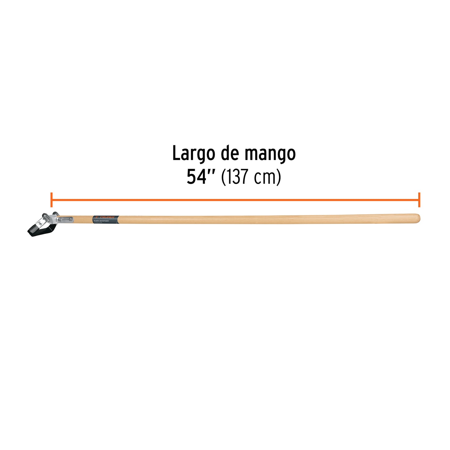Deshierbador Truper con mango largo 137cm
