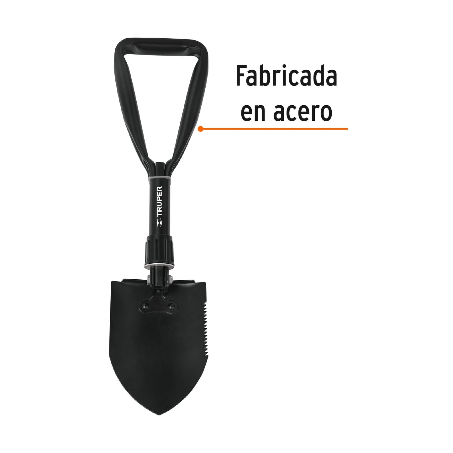 Pala plegable Truper de 18"