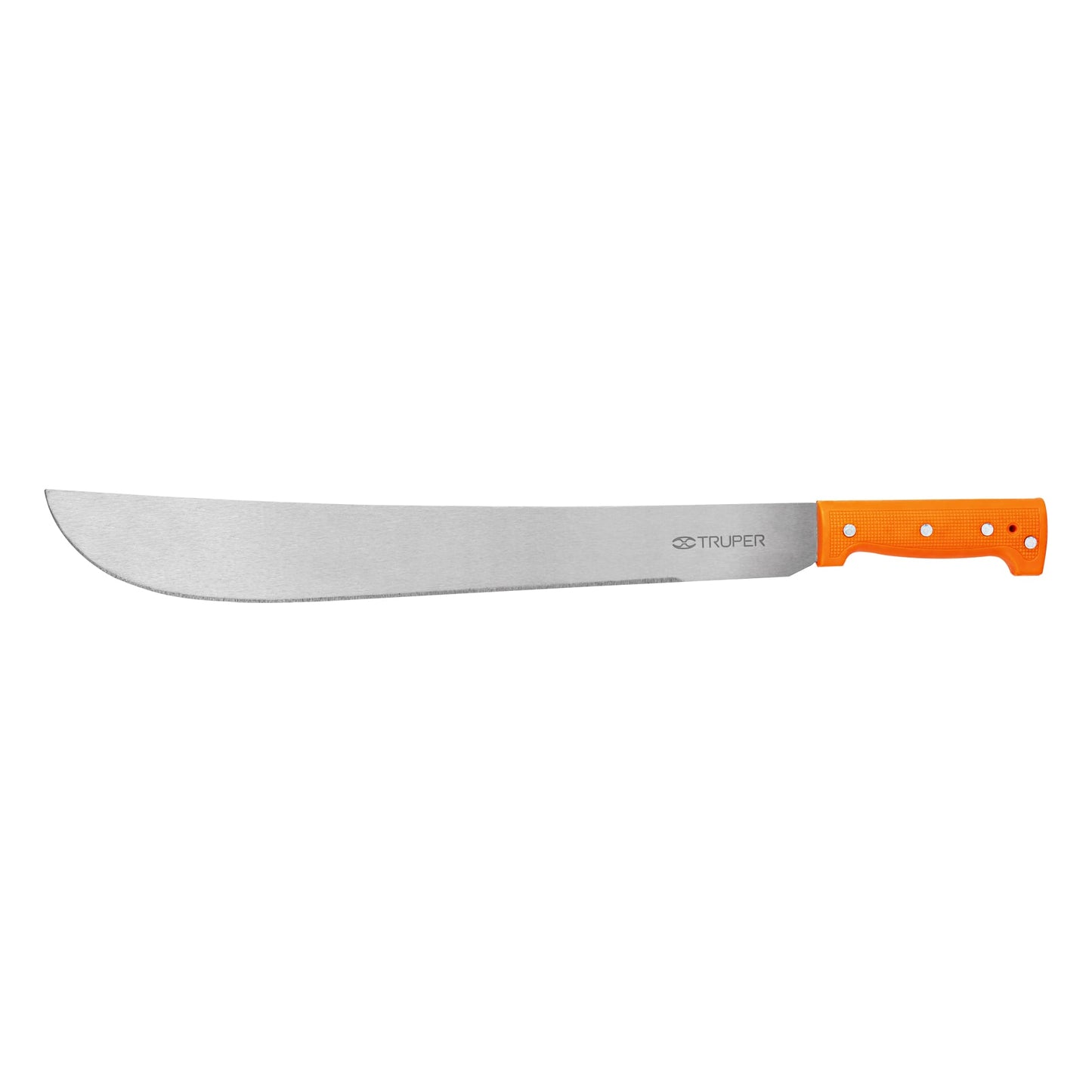 Machete estándar 18" cacha naranja remachada Truper